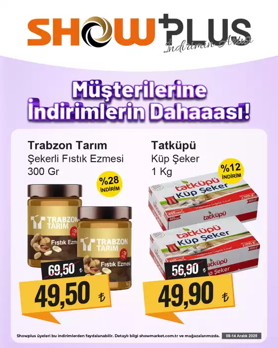 Show Market kataloğu, Nusaybin | İndirimler ve kampanyalar | 2025-12-08T00:00:00.000Z - 2025-12-14T00:00:00.000Z