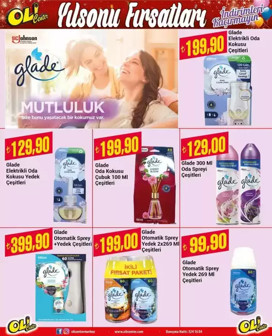 Olicenter Marketçilik kataloğu, Orhangazi | Tasarrufçular için en iyi teklifler | 2025-12-17T00:00:00.000Z - 2025-12-31T00:00:00.000Z