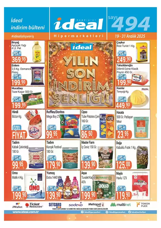 İdeal Hipermarket kataloğu | Bulten | 2025-12-19T00:00:00.000Z - 2025-12-31T00:00:00.000Z