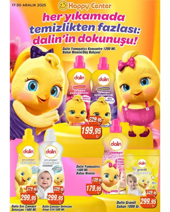 Happy Center kataloğu, Yukarı Gökdere | Müşterilerimiz için özel fırsatlar | 2025-12-17T00:00:00.000Z - 2025-12-30T00:00:00.000Z