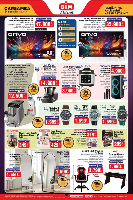 BİM kataloğu, Kurtalan | 04 Şubat Çarşamba. | 2026-02-04T00:00:00.000Z - 2026-02-28T00:00:00.000Z