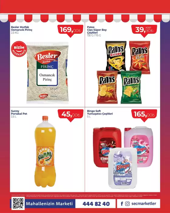 Seç Market kataloğu, Bursa | Özel fırsatlar ve indirimler | 2026-01-30T00:00:00.000Z - 2026-02-13T00:00:00.000Z