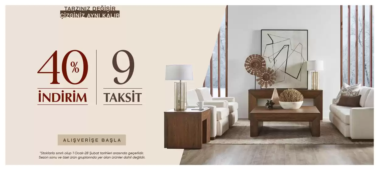 Kervan Mobilya kataloğu, Kepez | Kampanya | 2026-01-30T00:00:00.000Z - 2026-02-28T00:00:00.000Z