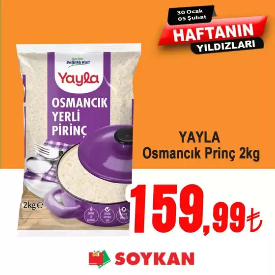 Soykan Market kataloğu, Bursa | Soykan Market katalog | 2026-01-30T00:00:00.000Z - 2026-02-05T00:00:00.000Z