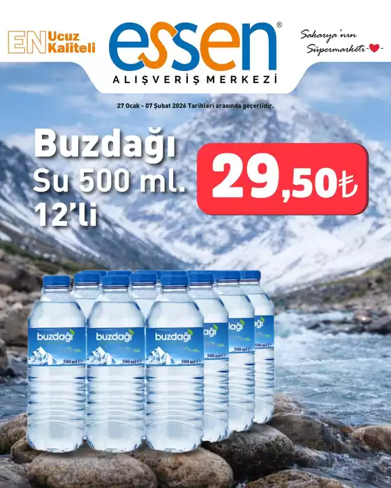 Essen AVM kataloğu, Burdur | Seçili ürünlerde harika indirimler | 2026-01-27T00:00:00.000Z - 2026-02-07T00:00:00.000Z