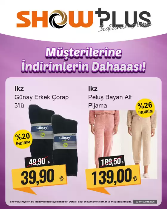 Show Market kataloğu, Yıldırım | Geniş teklif yelpazesi | 2026-02-02T00:00:00.000Z - 2026-02-08T00:00:00.000Z