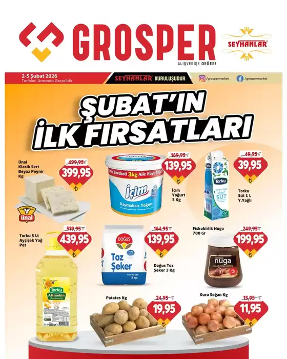 Grosper kataloğu, Polatlı | Grosper katalog | 2026-02-02T00:00:00.000Z - 2026-02-05T00:00:00.000Z