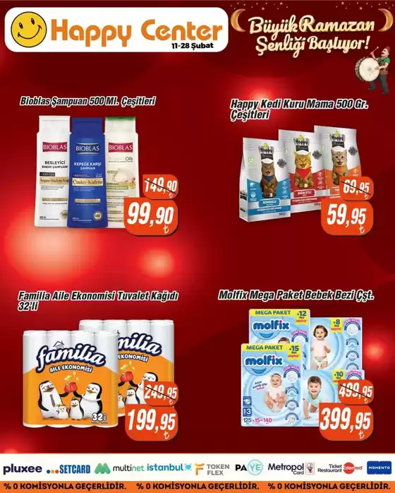 Happy Center kataloğu, Marmaris | Tüm müşteriler için harika teklif | 2026-02-11T00:00:00.000Z - 2026-02-28T00:00:00.000Z
