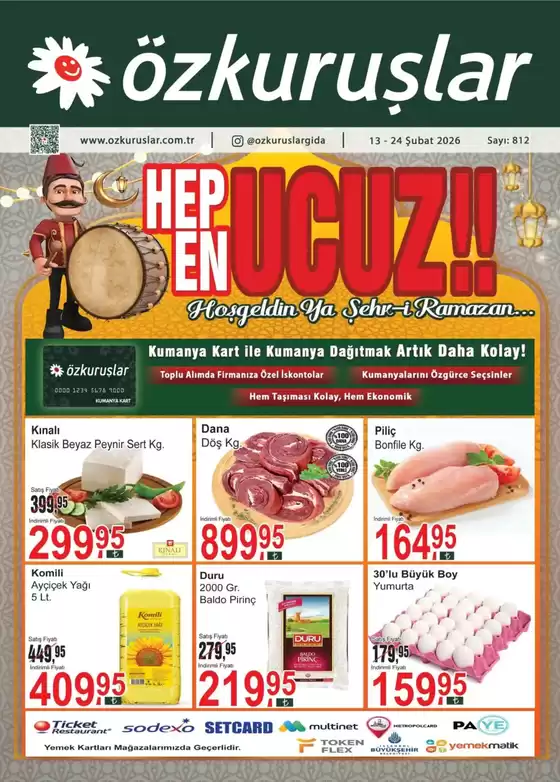 Özkuruşlar kataloğu, Ankara | Herkes için cazip özel teklifler | 2026-02-13T00:00:00.000Z - 2026-02-24T00:00:00.000Z