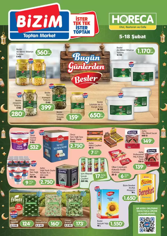 Bizim Toptan kataloğu, Ankara | Seçili ürünlerde harika indirimler | 2026-02-05T00:00:00.000Z - 2026-02-18T00:00:00.000Z