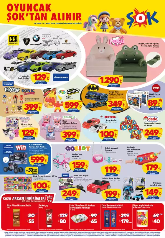 Şok Market kataloğu, Selçuklu | Şokta Hafta Sonu Firsatlari | 2026-02-28T00:00:00.000Z - 2026-03-03T00:00:00.000Z