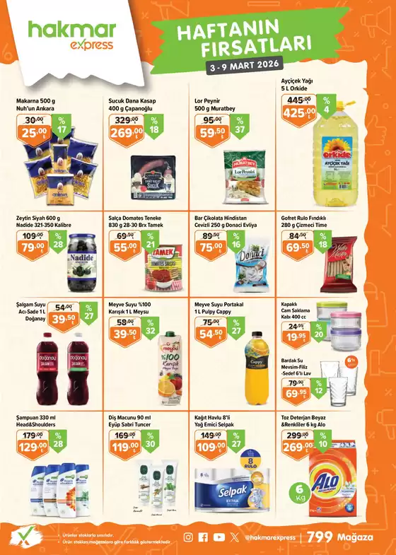 Hakmar Express kataloğu, Selçuklu | 3-9 Mart 2026 | 2026-03-03T00:00:00.000Z - 2026-03-09T00:00:00.000Z