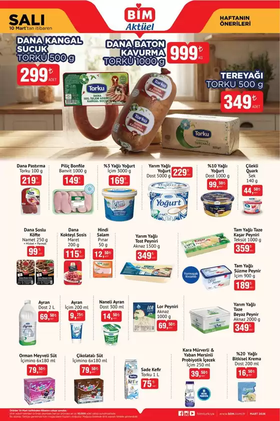 BİM kataloğu, Selçuklu | 10 Mart Salı. | 2026-03-10T00:00:00.000Z - 2026-03-10T00:00:00.000Z