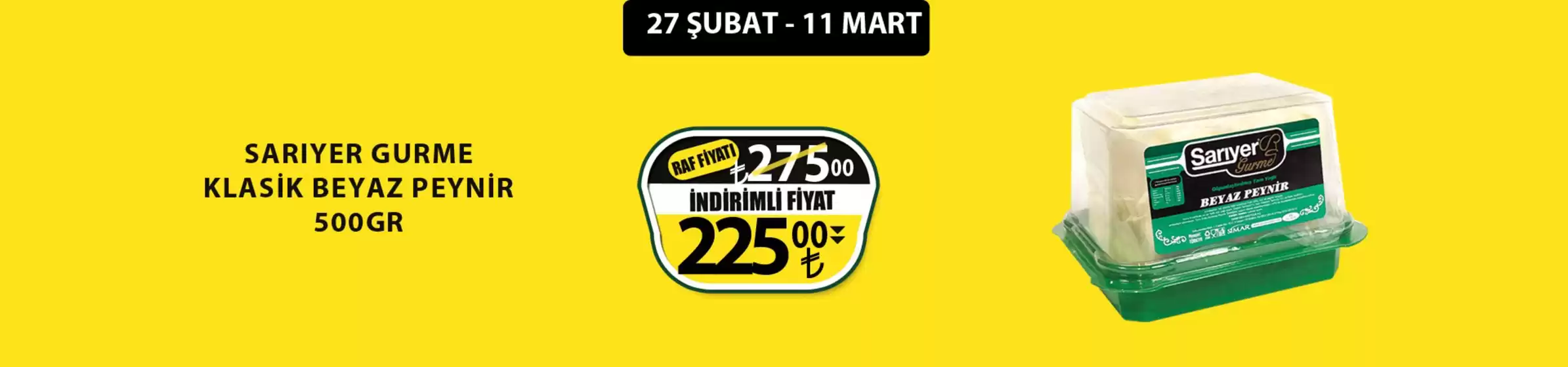 Sarıyer Market kataloğu, Afyonkarahisar | Katalog | 2026-03-06T00:00:00.000Z - 2026-03-11T00:00:00.000Z