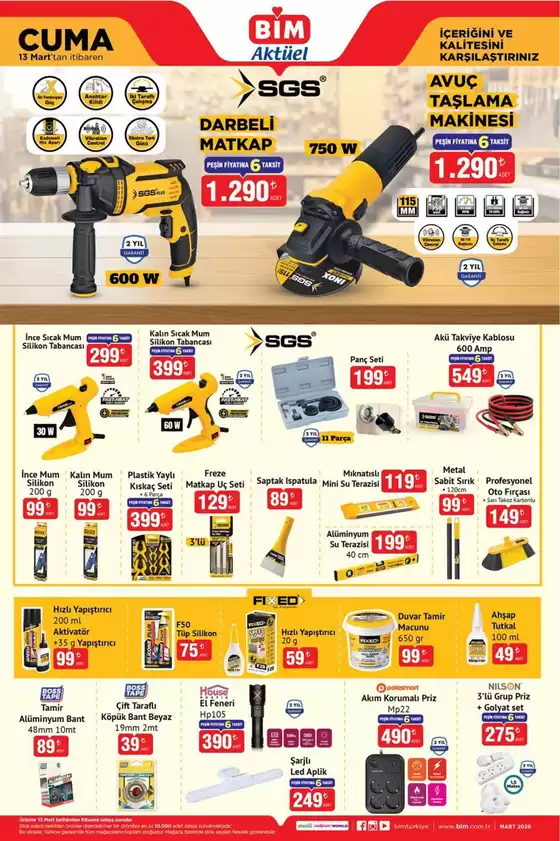 BİM kataloğu, Altındağ | 13 Mart Cuma. | 2026-03-13T00:00:00.000Z - 2026-03-31T00:00:00.000Z