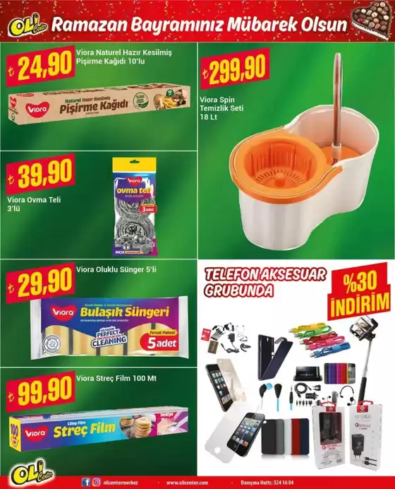 Olicenter Marketçilik kataloğu, Denizli (Denizli) | Sizin için özel teklifler | 2026-03-13T00:00:00.000Z - 2026-03-27T00:00:00.000Z