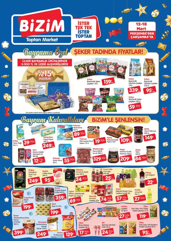 Bizim Toptan kataloğu, Denizli (Denizli) | Bizim Toptan katalog | 2026-03-12T00:00:00.000Z - 2026-03-18T00:00:00.000Z