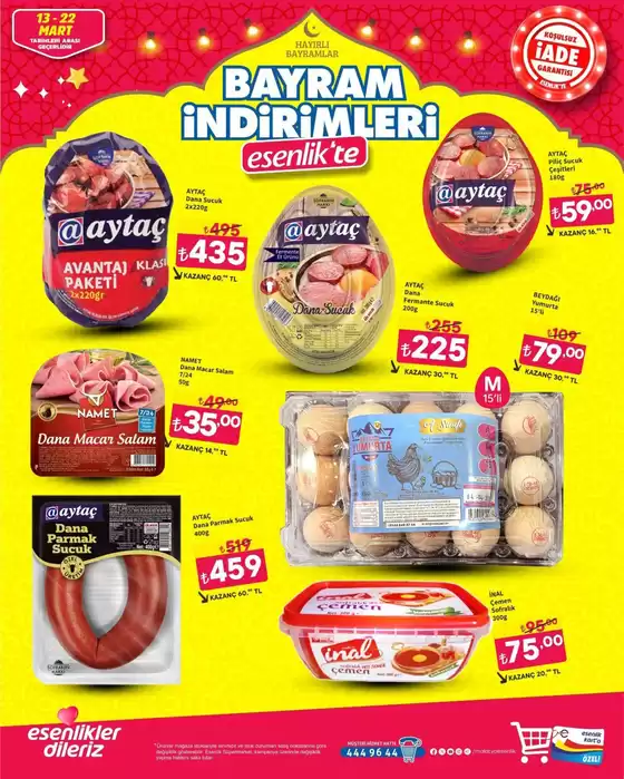 Esenlik kataloğu, Pendik | Sizin için özel teklifler | 2026-03-13T00:00:00.000Z - 2026-03-22T00:00:00.000Z