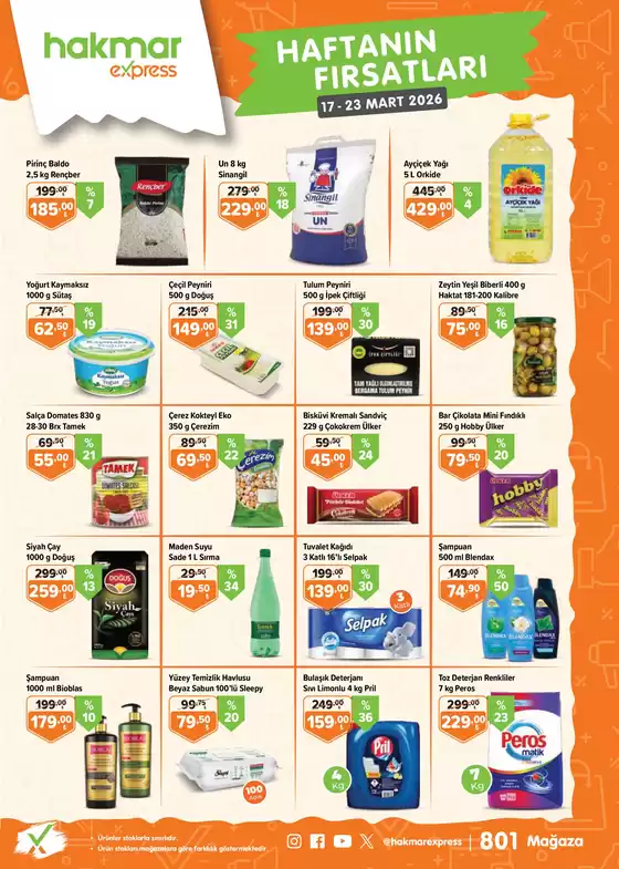 Hakmar Express kataloğu, İzmir | 17-23 Mart 2026 | 2026-03-17T00:00:00.000Z - 2026-03-23T00:00:00.000Z