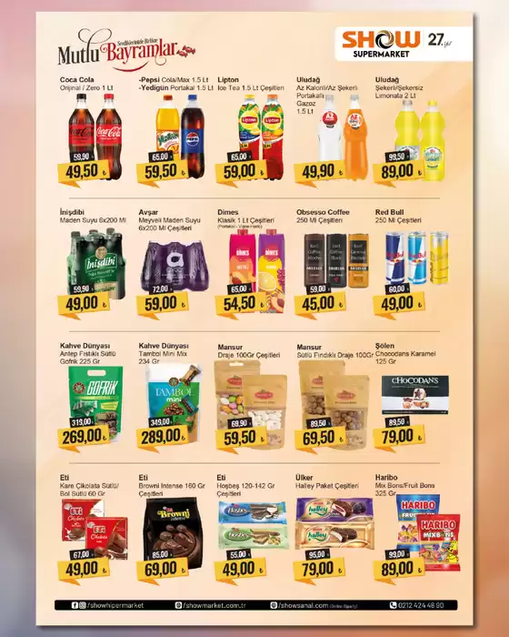 Show Market kataloğu, Sason | İndirimler ve kampanyalar | 2026-03-17T00:00:00.000Z - 2026-03-31T00:00:00.000Z