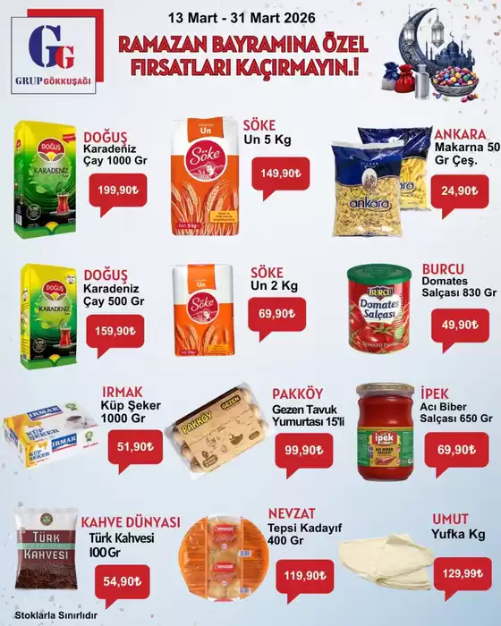 Grup Gökkuşağı kataloğu, Turgutalp | Grup Gökkuşağı katalog | 2026-03-13T00:00:00.000Z - 2026-03-31T00:00:00.000Z