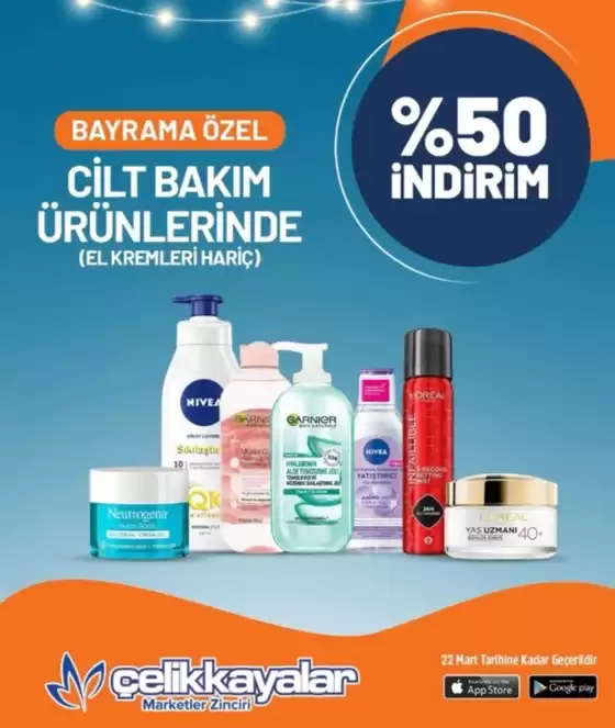 Çelikkayalar kataloğu, Akçay (Balıkesir) | %50 Indirim | 2026-03-17T00:00:00.000Z - 2026-03-24T00:00:00.000Z