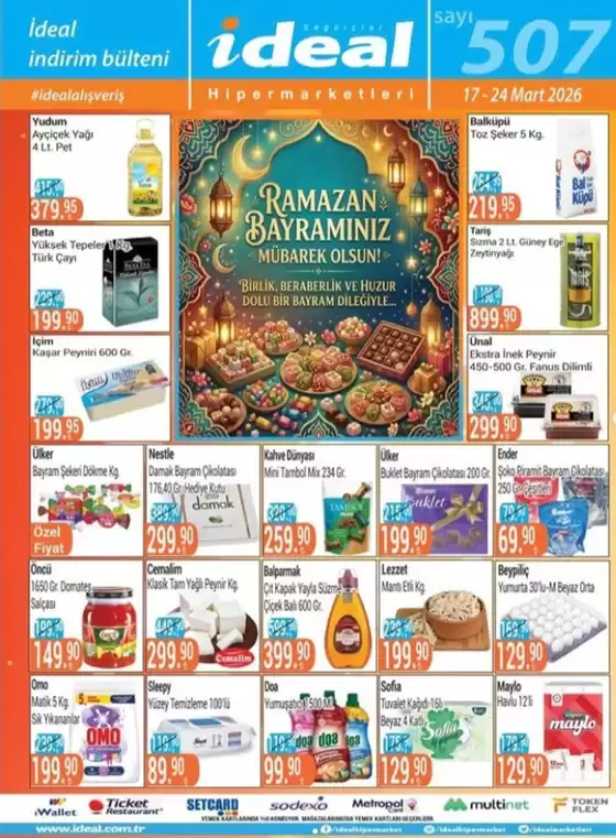 İdeal Hipermarket kataloğu, Siverek | Katalog | 2026-03-18T00:00:00.000Z - 2026-03-24T00:00:00.000Z