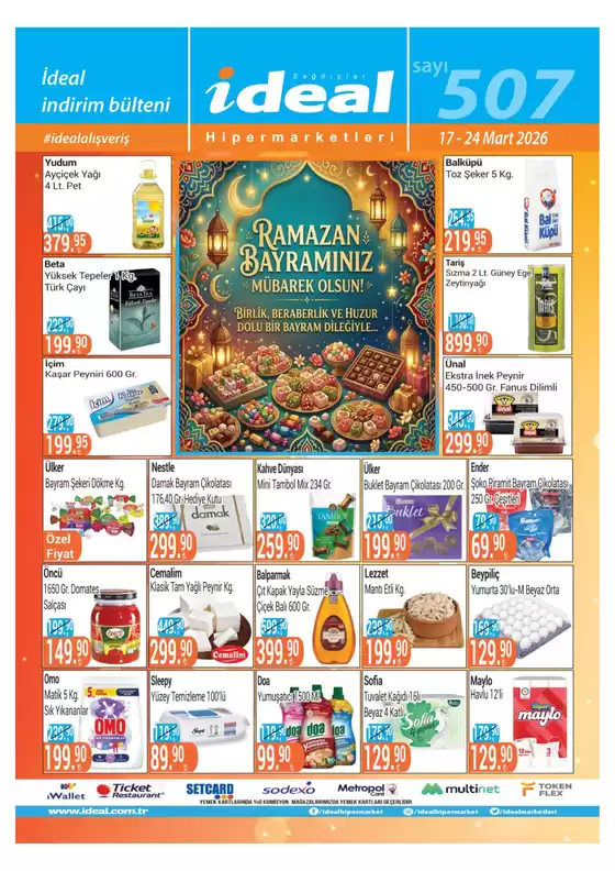 İdeal Hipermarket kataloğu, Merkez (Yozgat) | Bulten | 2026-03-17T00:00:00.000Z - 2026-03-24T00:00:00.000Z