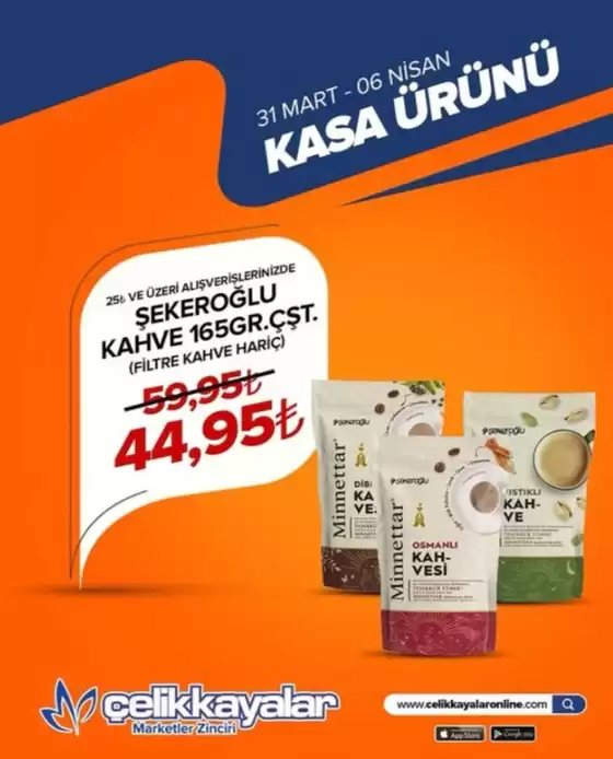 Çelikkayalar kataloğu | Offer | 2026-03-31T00:00:00.000Z - 2026-04-06T00:00:00.000Z