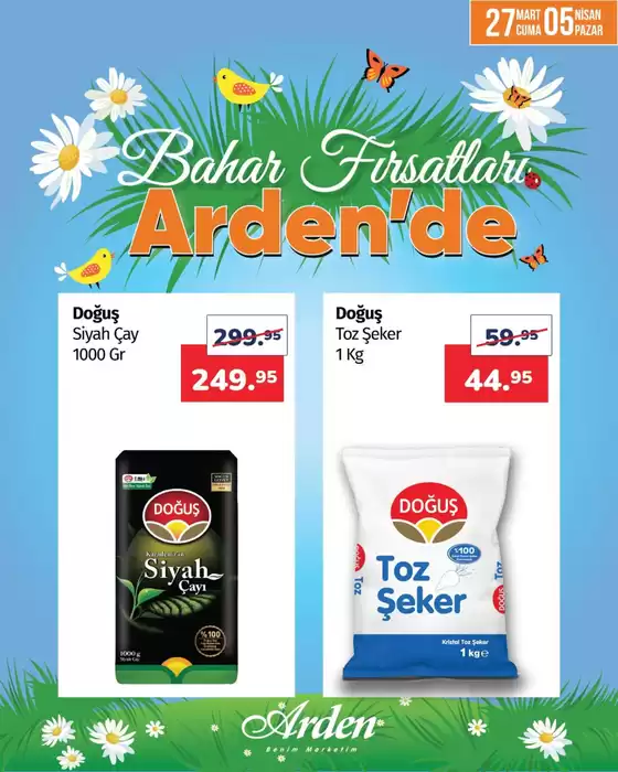 Arden Market kataloğu | En iyi fırsatlarımız | 2026-03-31T00:00:00.000Z - 2026-04-05T00:00:00.000Z
