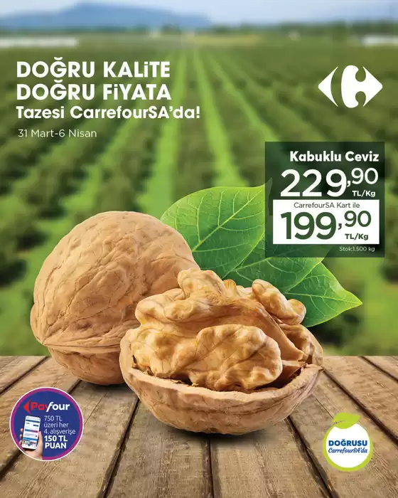 CarrefourSA kataloğu | Offer | 2026-03-31T00:00:00.000Z - 2026-04-06T00:00:00.000Z