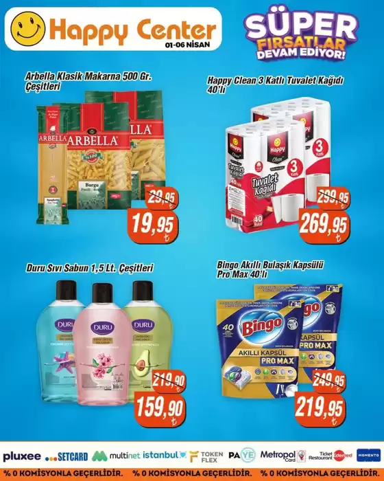Happy Center kataloğu, Yıldırım | Özel fırsatlar ve indirimler | 2026-04-01T00:00:00.000Z - 2026-04-06T00:00:00.000Z