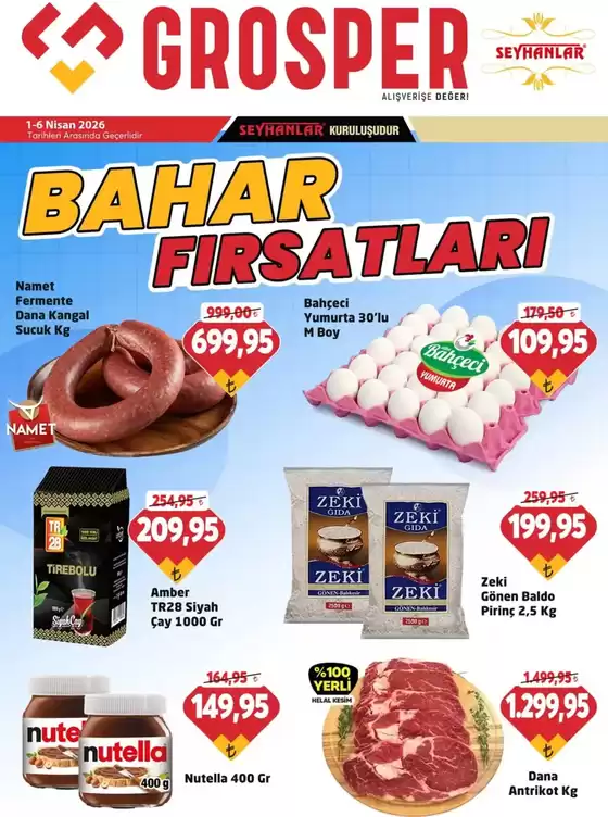 Grosper kataloğu, Yıldırım | Grosper katalog | 2026-04-01T00:00:00.000Z - 2026-04-06T00:00:00.000Z