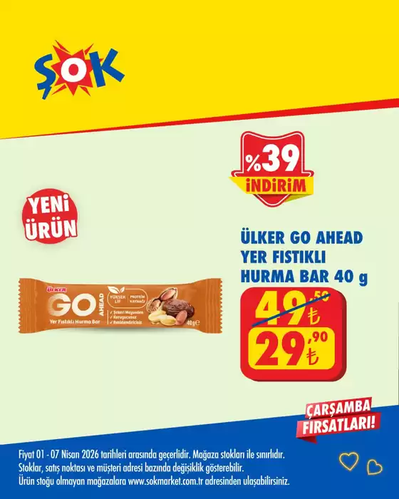 Şok Market kataloğu, Pursaklar | Oferta  | 2026-04-01T00:00:00.000Z - 2026-04-07T00:00:00.000Z