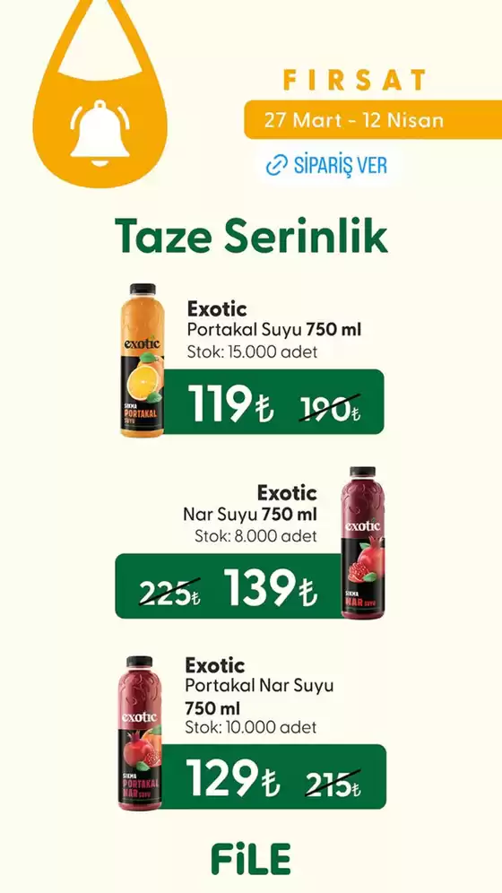 File Market kataloğu, Datça | Oferta | 2026-04-01T00:00:00.000Z - 2026-04-12T00:00:00.000Z