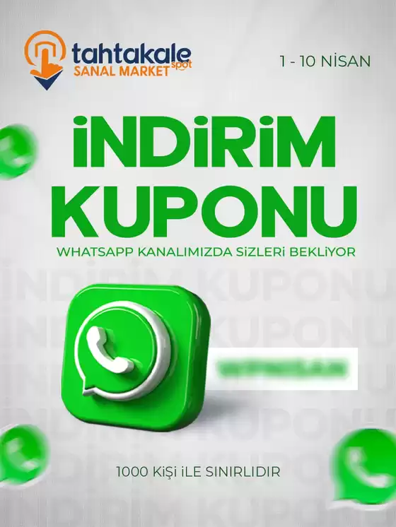 Tahtakale Spot kataloğu, Tokat | Güncel fırsatlar ve teklifler | 2026-04-01T00:00:00.000Z - 2026-04-10T00:00:00.000Z