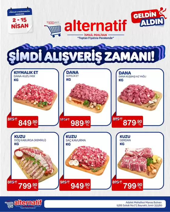 Alternatif kataloğu | En iyi fırsatlar ve indirimler | 2026-04-02T00:00:00.000Z - 2026-04-15T00:00:00.000Z