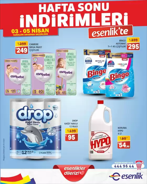 Esenlik kataloğu | Özel fırsatlar | 2026-04-03T00:00:00.000Z - 2026-04-05T00:00:00.000Z