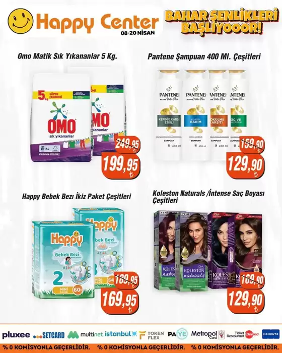 Happy Center kataloğu | Fırsat avcıları için harika teklifler | 2026-04-08T00:00:00.000Z - 2026-04-20T00:00:00.000Z