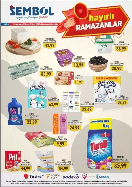 sembol center marketçilik kataloğu | Oferta | 2026-04-15T00:00:00.000Z - 2026-04-26T00:00:00.000Z