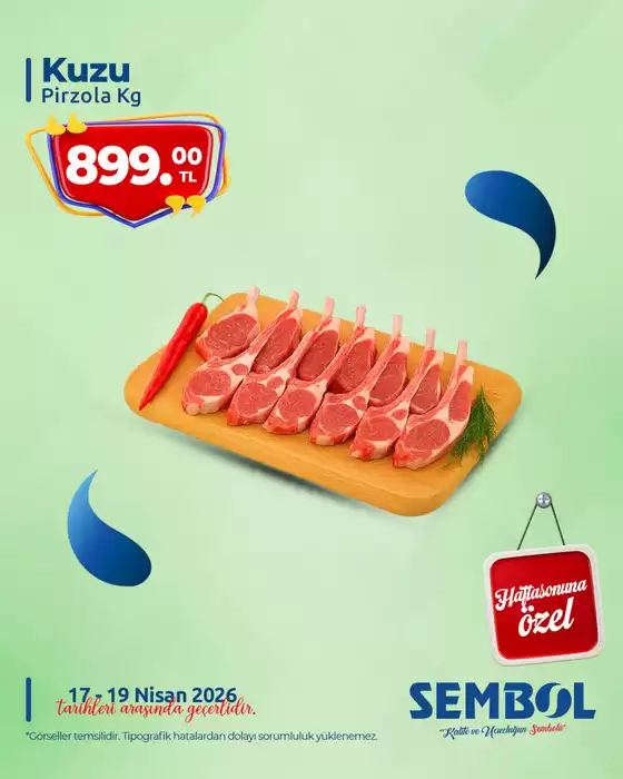 sembol center marketçilik kataloğu, Seydişehir | sembol center marketçilik katalog | 2026-04-17T00:00:00.000Z - 2026-04-19T00:00:00.000Z