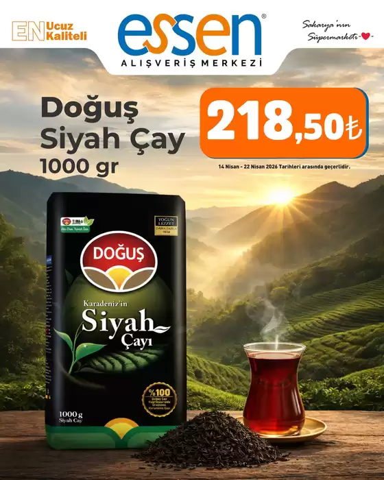 Essen AVM kataloğu | Sizin için en iyi fırsatlarımız | 2026-04-14T00:00:00.000Z - 2026-04-22T00:00:00.000Z