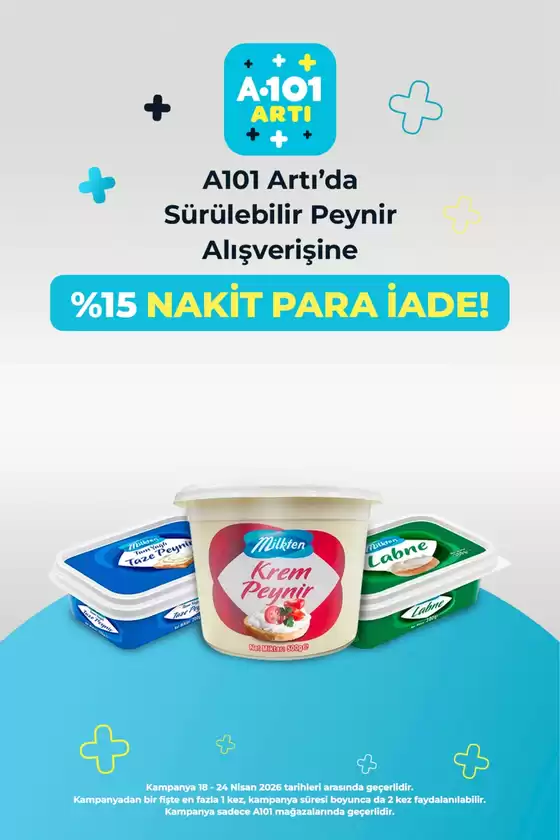 A101 kataloğu | Sizin için özel teklifler | 2026-04-18T00:00:00.000Z - 2026-04-24T00:00:00.000Z