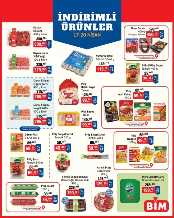 BİM kataloğu, Konuklu (Adıyaman) | 17-20 Nisan. | 2026-04-17T00:00:00.000Z - 2026-04-20T00:00:00.000Z
