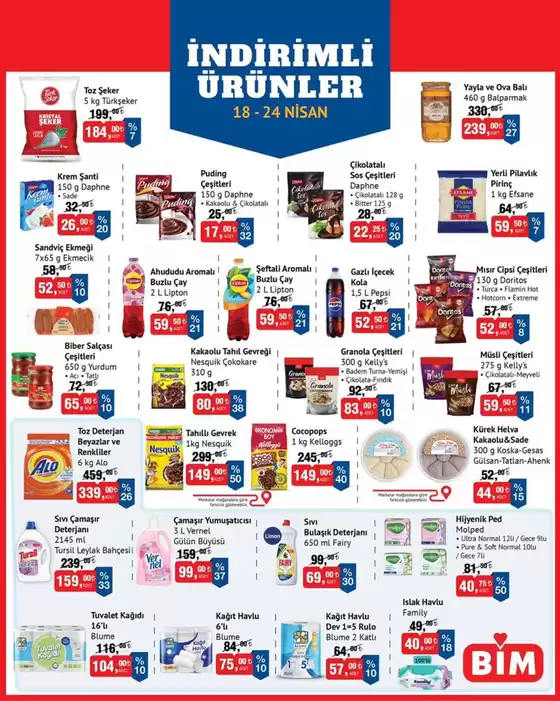 BİM kataloğu, Konuklu (Adıyaman) | 18-24 Nisan. | 2026-04-18T00:00:00.000Z - 2026-04-24T00:00:00.000Z