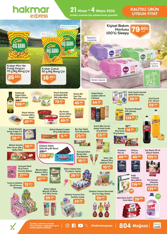 Hakmar Express kataloğu, Armutalan | 21 Nisan-4 Mayıs 2026 | 2026-04-21T00:00:00.000Z - 2026-05-04T00:00:00.000Z
