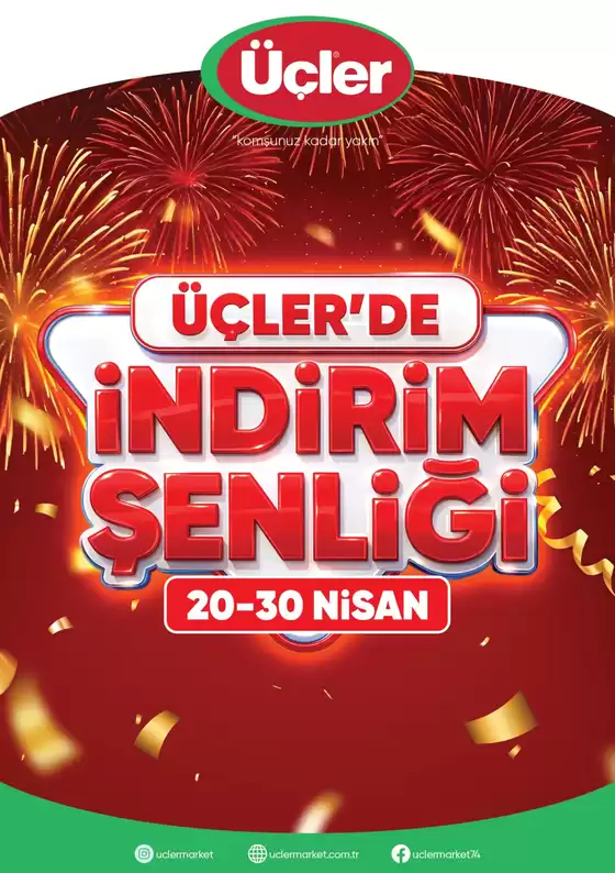 Üçler Market kataloğu, Armutalan | Üçler Market katalog | 2026-04-20T00:00:00.000Z - 2026-04-30T00:00:00.000Z
