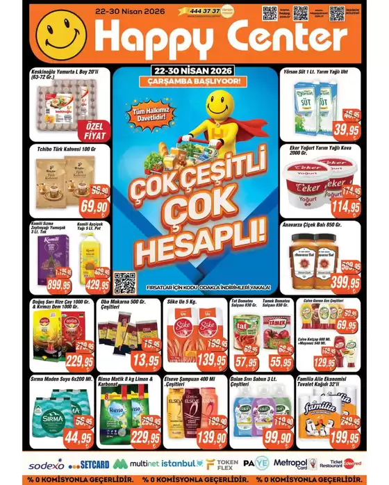 Happy Center kataloğu | Tüm müşteriler için harika teklif | 2026-04-22T00:00:00.000Z - 2026-04-30T00:00:00.000Z