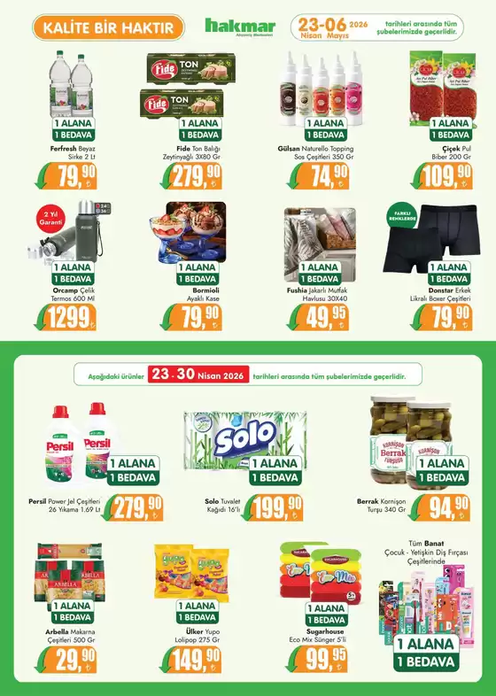 Hakmar kataloğu | Güncel fırsatlar ve teklifler | 2026-04-23T00:00:00.000Z - 2026-05-31T00:00:00.000Z