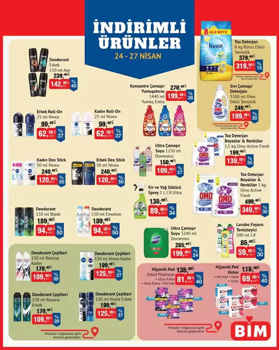 BİM kataloğu | 24-27 Nisan. | 2026-04-24T00:00:00.000Z - 2026-04-27T00:00:00.000Z